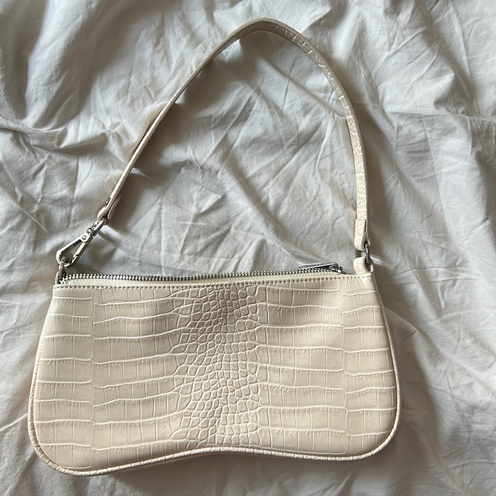 JW Pei croc shoulder bag